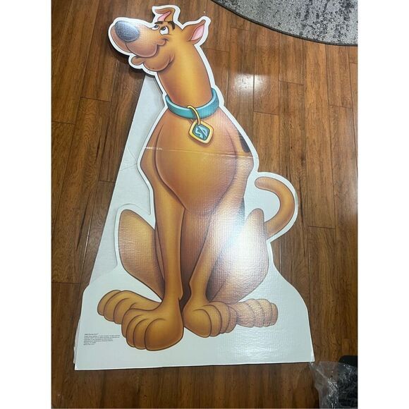 Rare Vintage 1997 large scooby doo cardboard cutout - Picture 1 of 9